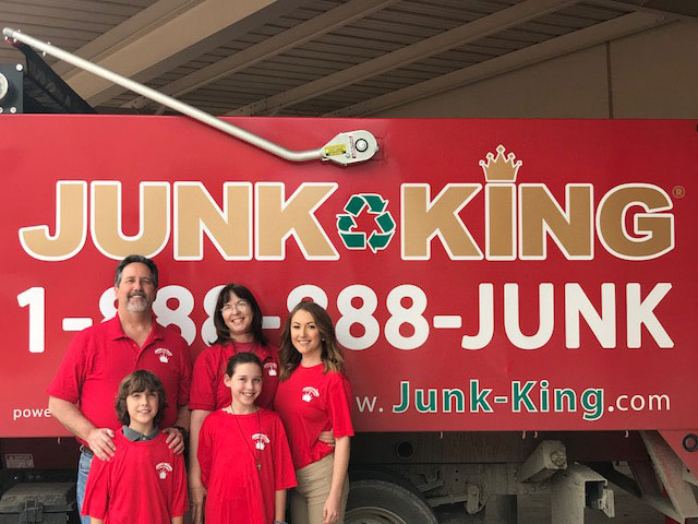 Junk King Franchise Owner, Michael Hasselbalch.