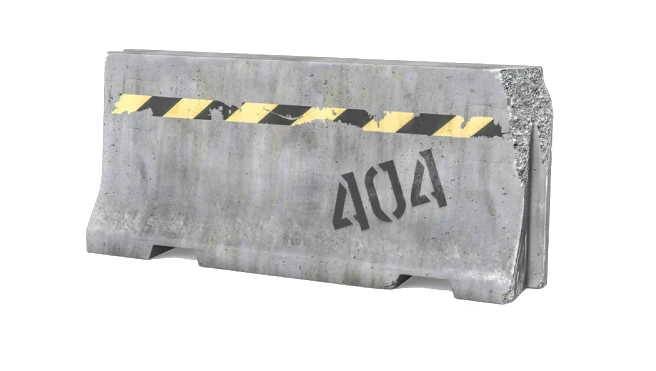 Image of a concrete construction block.