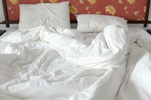 Bed, pillows and Mattress