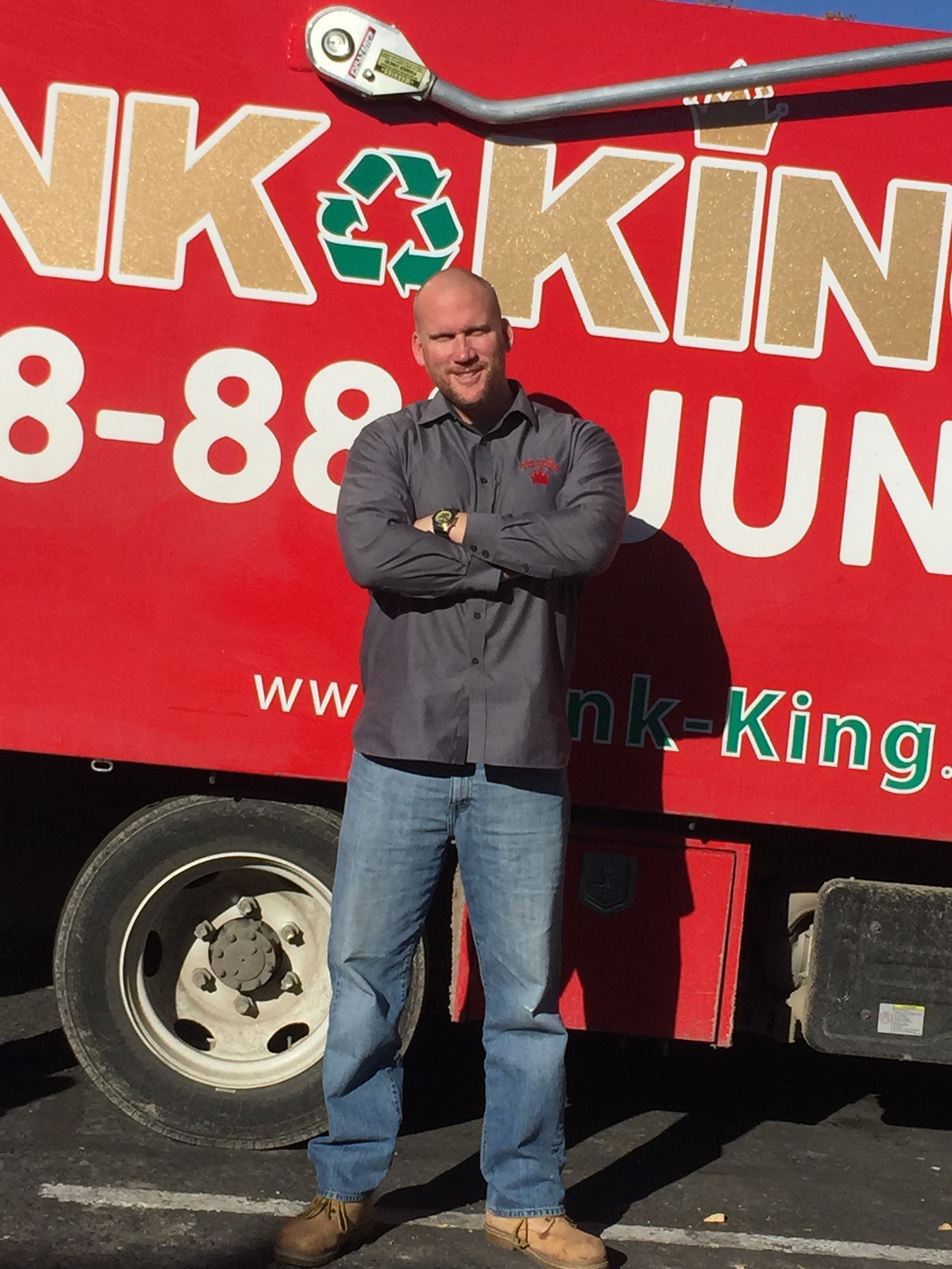 Junk King Franchise Owner, Brian Cassidy.