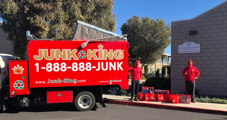 junk king san diego donates to girls and boys club
