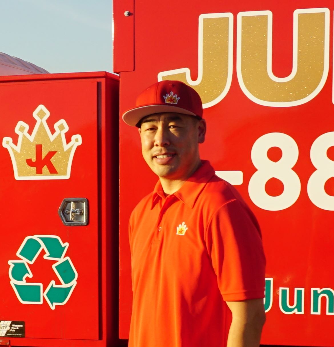Junk King Franchise Owner, Jeff Wong.
