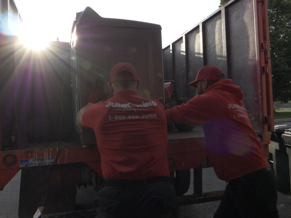Appliance removal by Junk King in South San Francisco