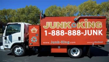 A Junk King truck.