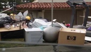 A pile of assorted junk.