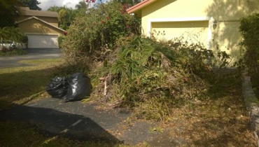 Landscaping Projects Mean Yard Waste And Debris.