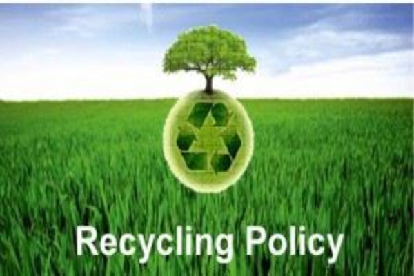 Recyling policy.