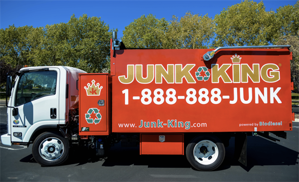 A Junk King truck.
