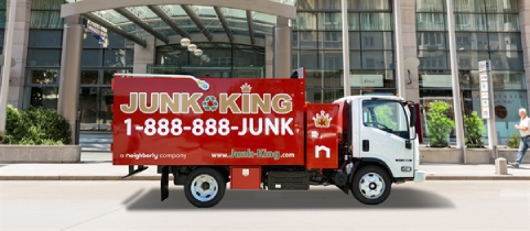 A Junk King truck.