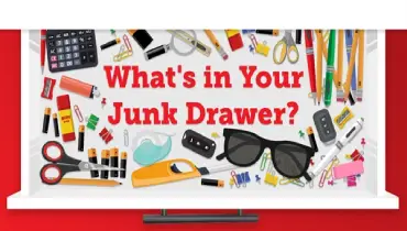 What’s in your Junk Drawer poster.